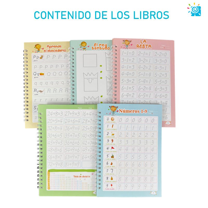 LUMIOS 5 LIBROS DE CALIGRAFÍA - [PROMOCIÓN DISPONIBLE SOLO HOY]