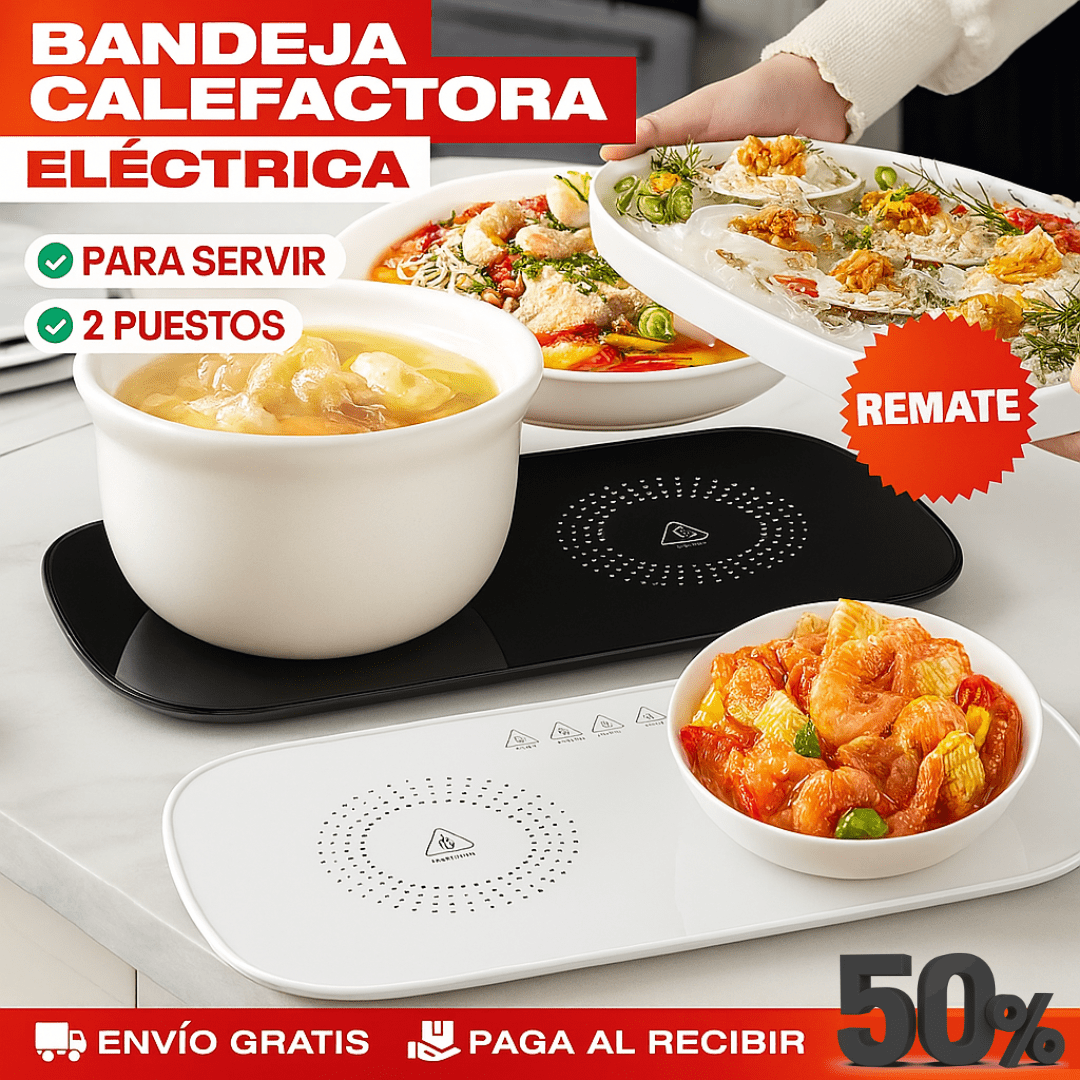 CalientaServe – Bandeja Eléctrica