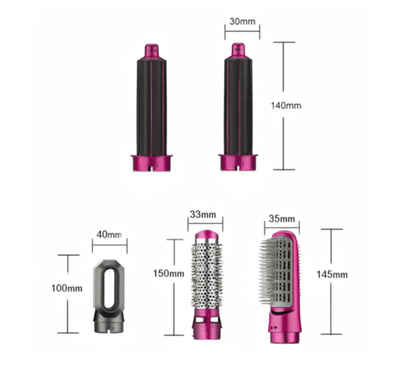 Combo Cepillo Perfecto y Protector Cristal 5 en 1 con Tecnología Exclusiva