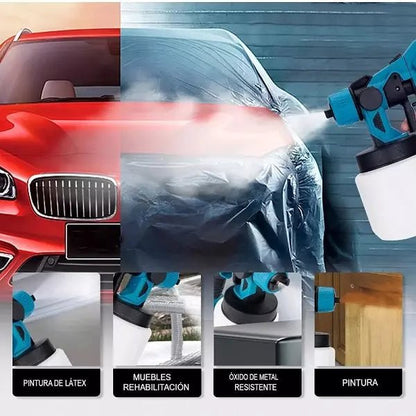 Paint Pro Pistola Pulverizadora Eléctrica Inalámbrica de Alta Potencia - [PROMOCIÓN DISPONIBLE SOLO HOY]