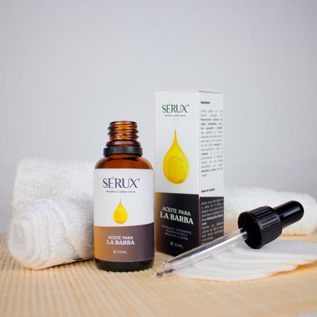 Serux – Aceite Premium Para Barba - Barba sana, suave y con carácter