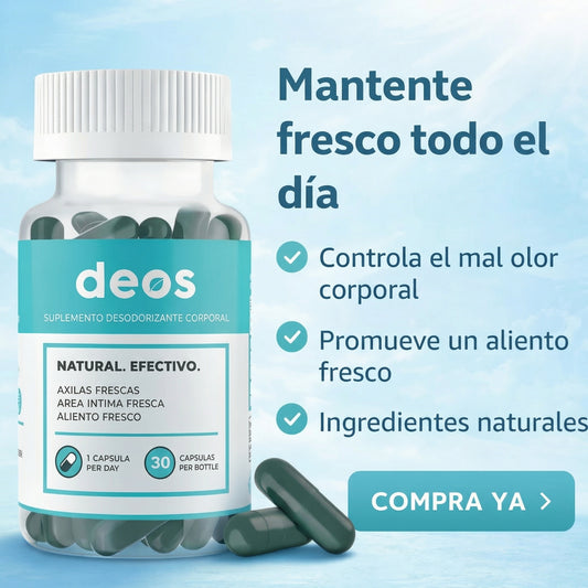 Deos Suplemento Elimina Mal Olor 30 caps