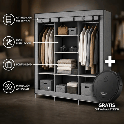 SmartCloset Armable + Aspirador BotClean (REGALO) - Imagen 2