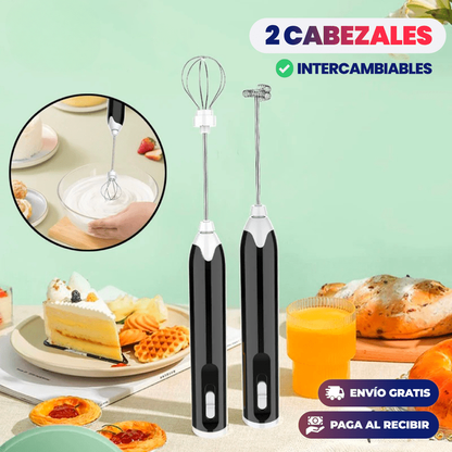 ESPUMADOR DE LECHE MULTIFUNCIONAL RECARGABLE - 2